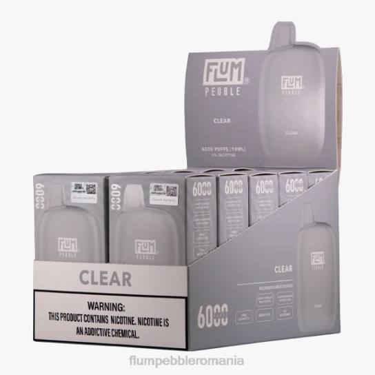 Flum Pebble bucharest - FLUM PEBBLES 6000 pufuri 10 pachete clar V2LR23