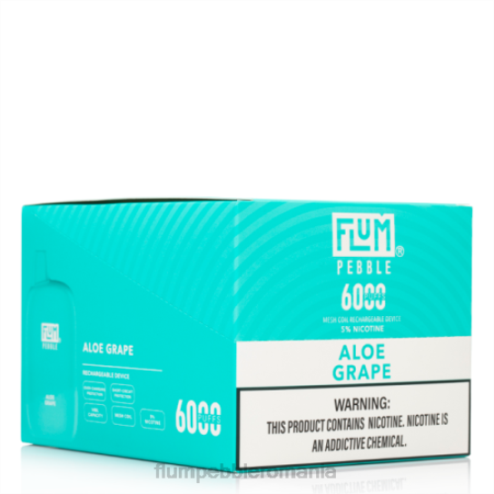 Flum Pebble bucharest - FLUM PEBBLES 6000 pufuri 10 pachete struguri de aloe V2LR3