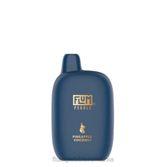 Flum Pebble vape flavors - FLUM PEBBLES 6000 pufuri (ediția de Crăciun) nucă de cocos de ananas V2LR41